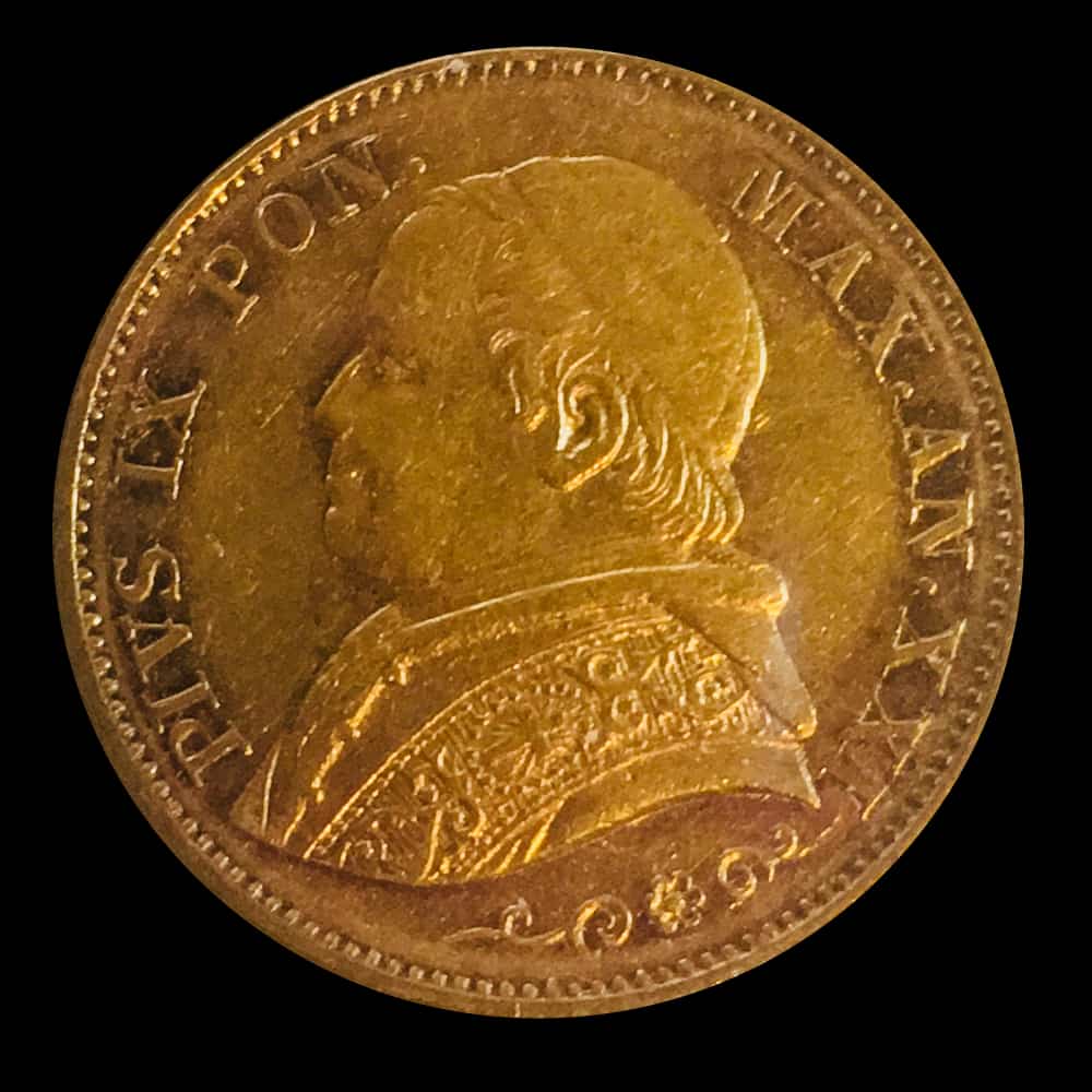 THE POPES FIRST COIN MINT